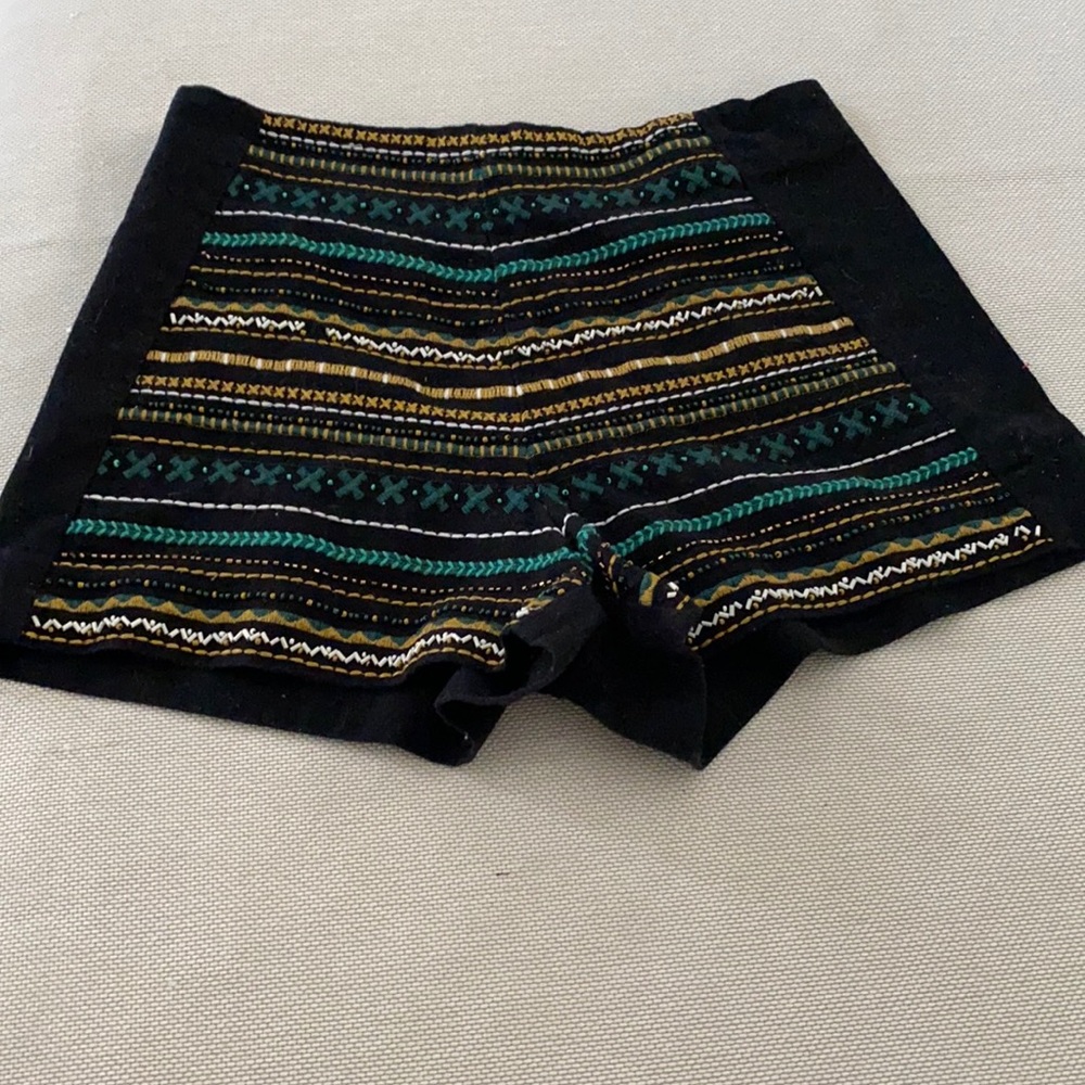 H&M beaded shorts